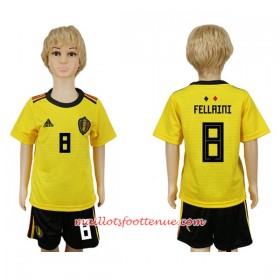 Maillot/Tenue Belgique Fellaini 8 Enfant Exterieur Coupe du monde 2018